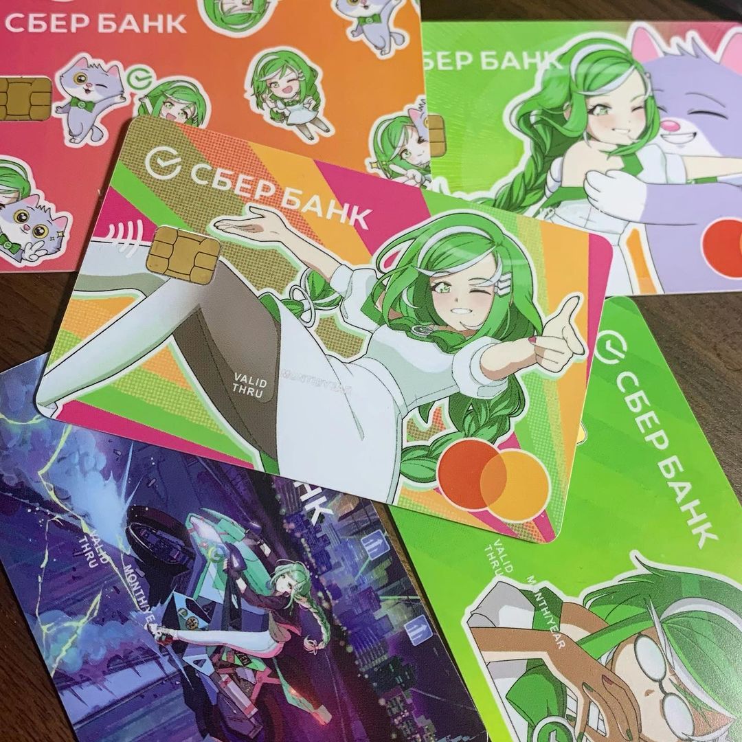 Sberbank has an official anime mascot
